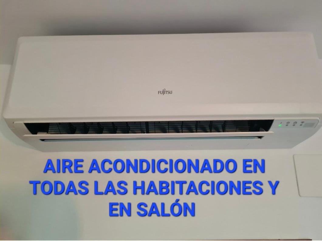 La Casa Junto Al Sendero Del Rio & Piscina # Aire Acondicionado Villa Los Romeros Bagian luar foto